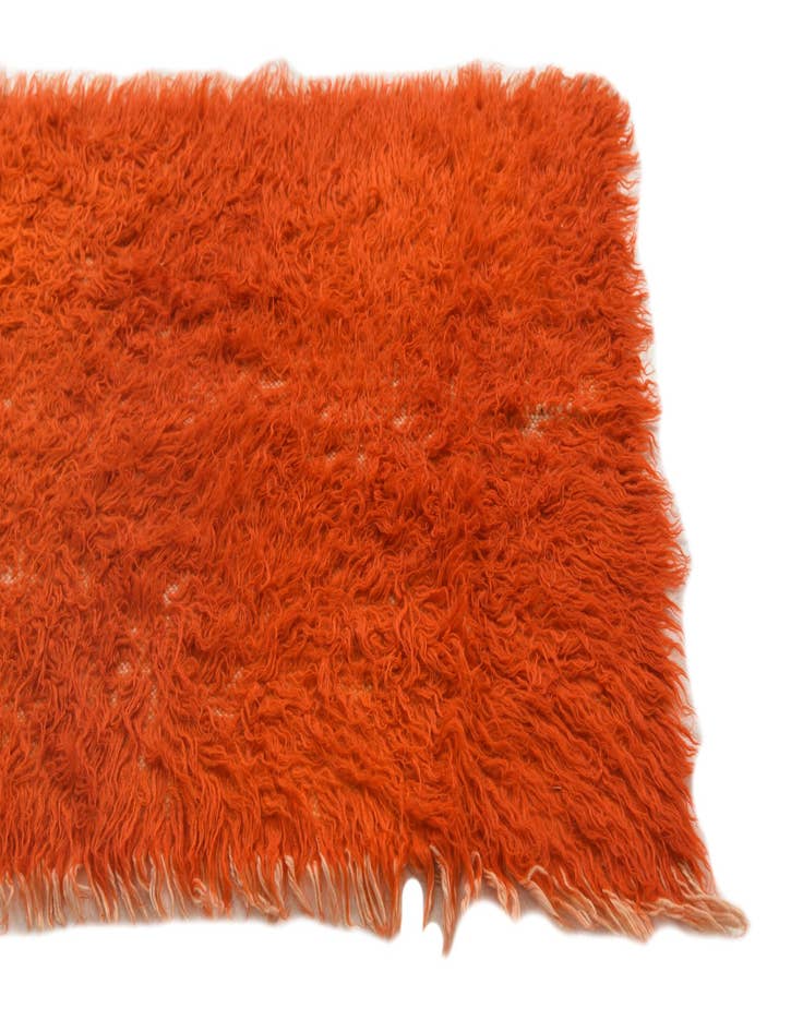 Detail image of  2' 5 x 4' 7  Hand Knotted Moroccan Wool Rug