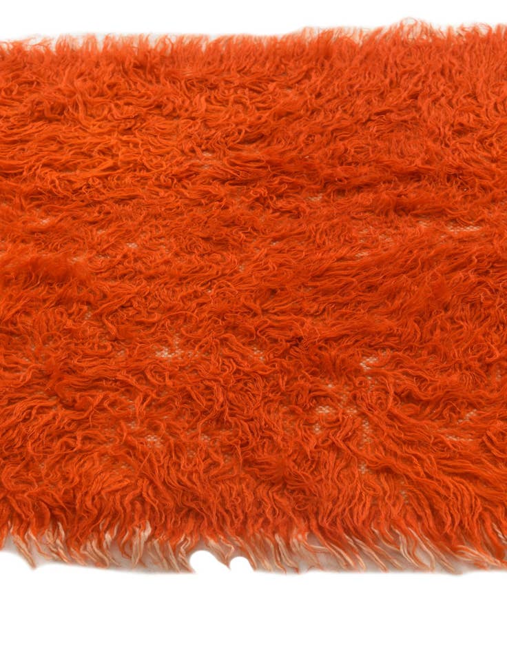 Detail image of  2' 5 x 4' 7  Hand Knotted Moroccan Wool Rug