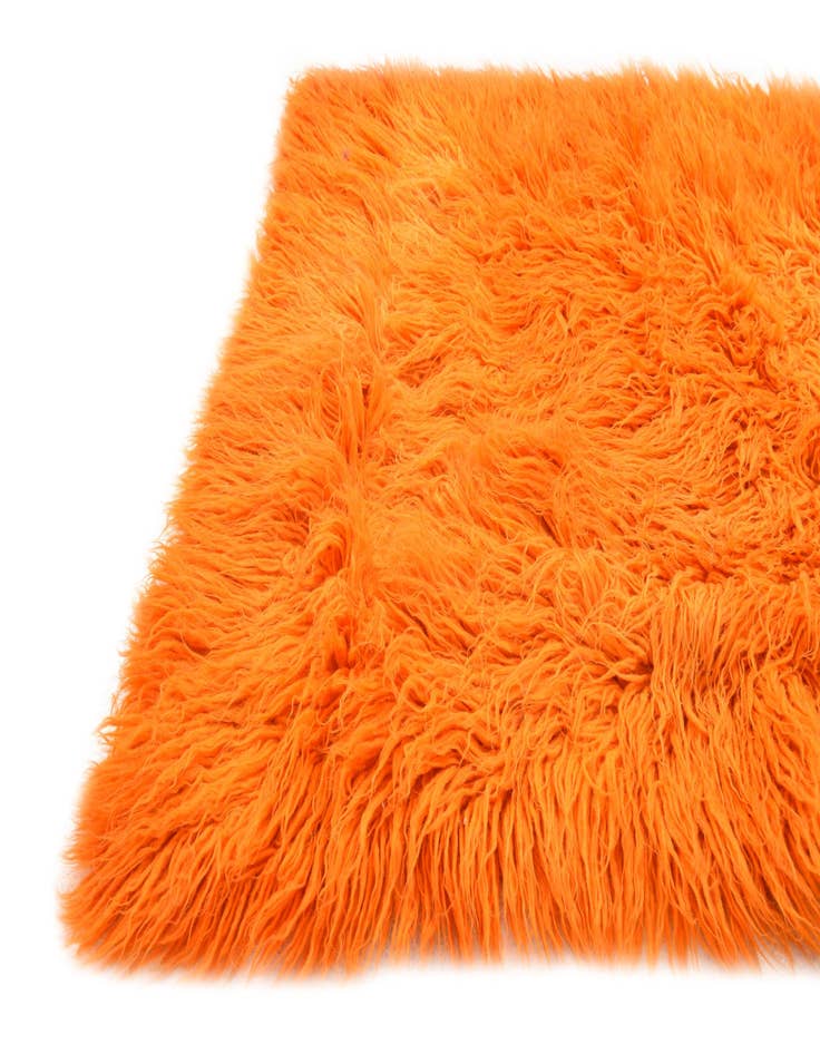 Detail image of  2' 7 x 4' 10  Hand Knotted Moroccan Wool Rug