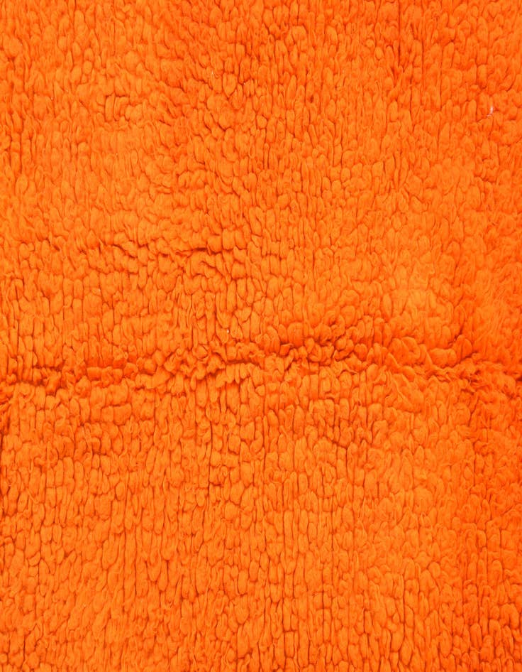 Detail image of  3' 10 x 5' 3  Hand Knotted Moroccan Wool Rug