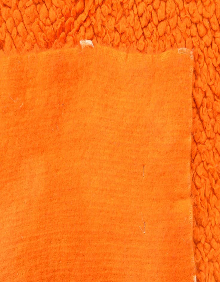 Detail image of  3' 10 x 5' 3  Hand Knotted Moroccan Wool Rug