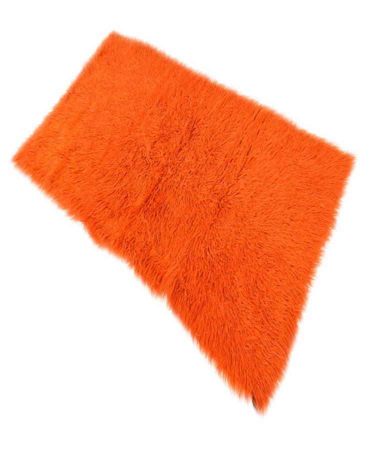 Detail image of  2' 11 x 5' 7  Hand Knotted Moroccan Wool Rug