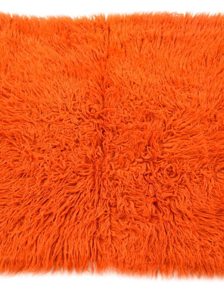 Detail image of  2' 11 x 5' 7  Hand Knotted Moroccan Wool Rug