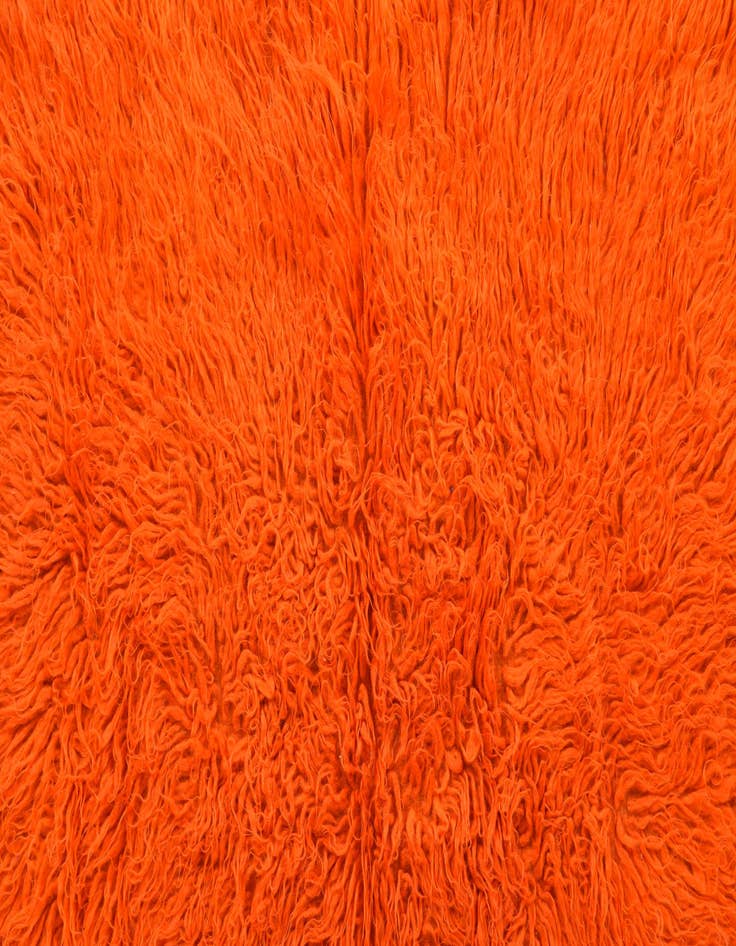 Detail image of  2' 11 x 5' 7  Hand Knotted Moroccan Wool Rug