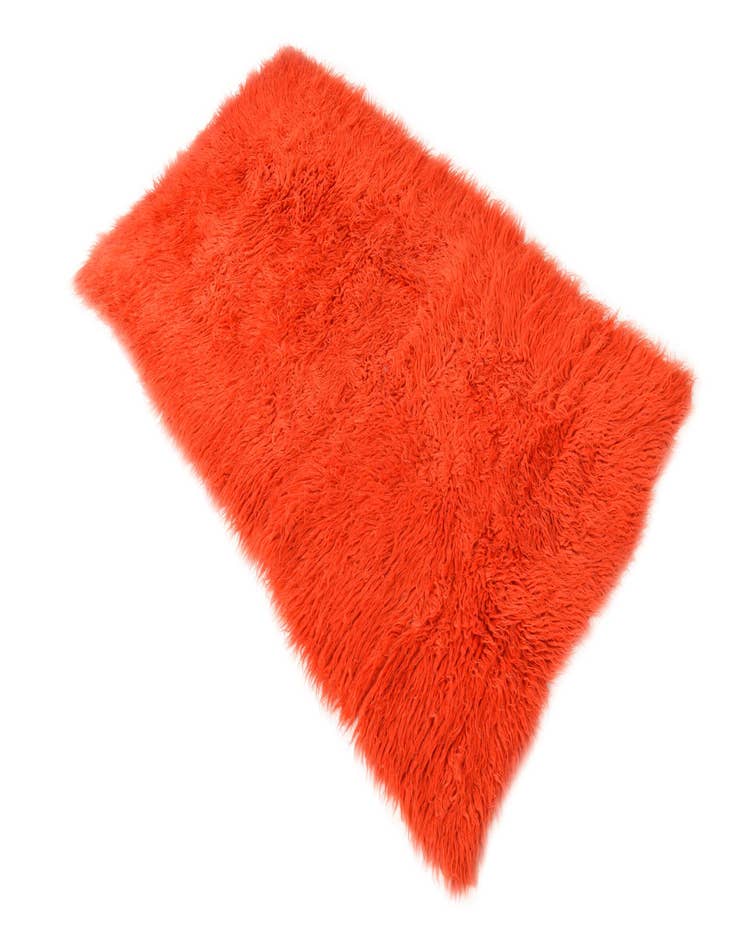 Detail image of  2' 8 x 4' 10  Hand Knotted Moroccan Wool Rug