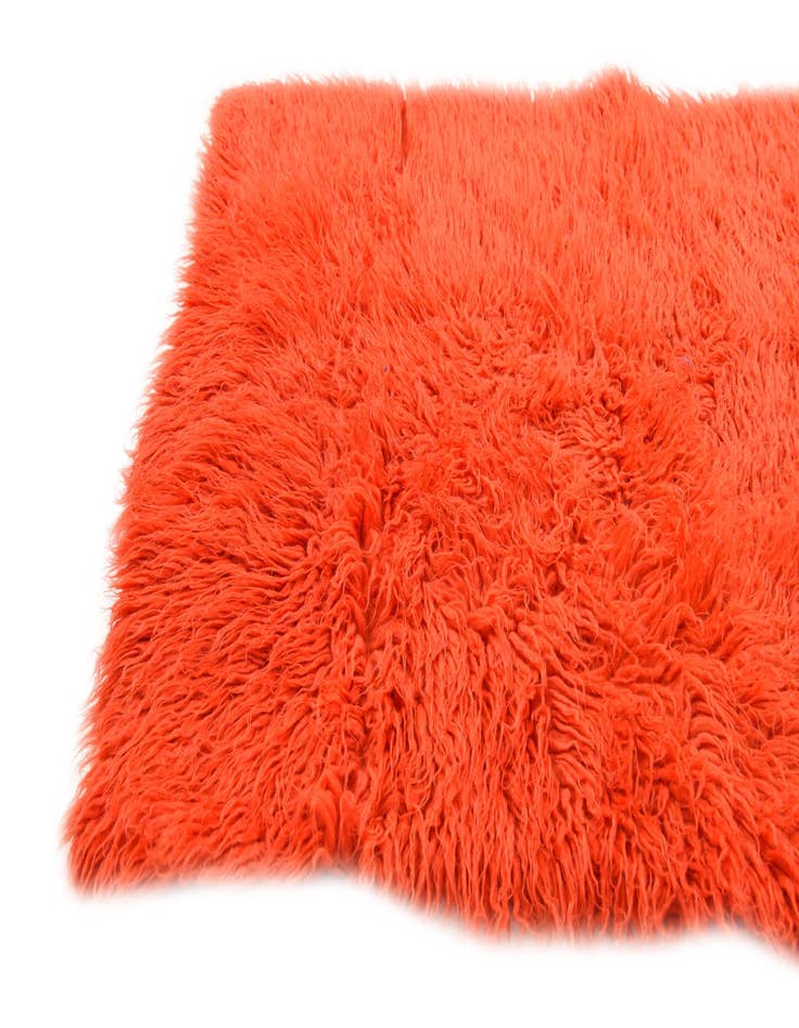 Detail image of  2' 8 x 4' 10  Hand Knotted Moroccan Wool Rug