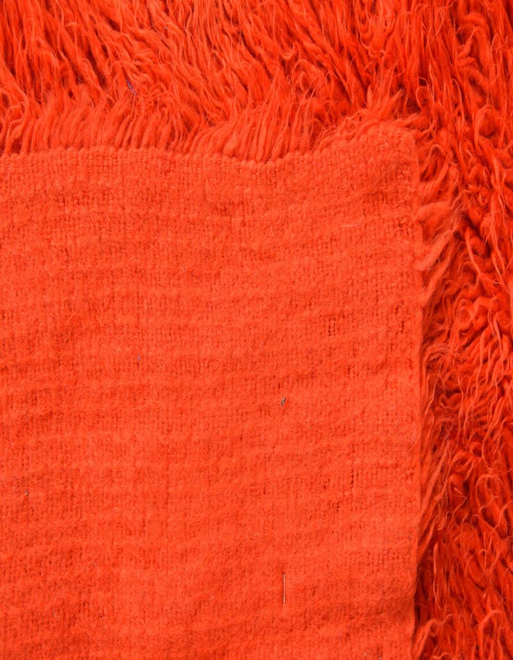 Detail image of  2' 8 x 4' 10  Hand Knotted Moroccan Wool Rug