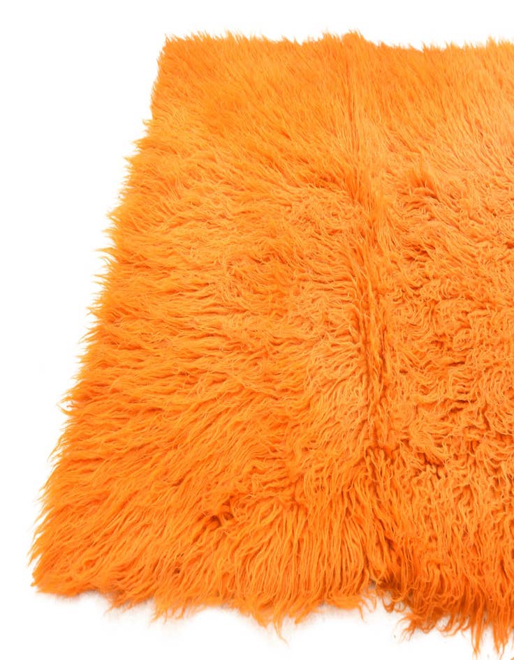 Detail image of  2' 9 x 5' 5  Hand Knotted Moroccan Wool Rug