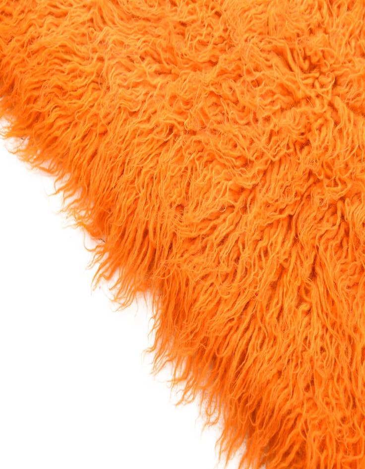 Detail image of  2' 9 x 5' 5  Hand Knotted Moroccan Wool Rug