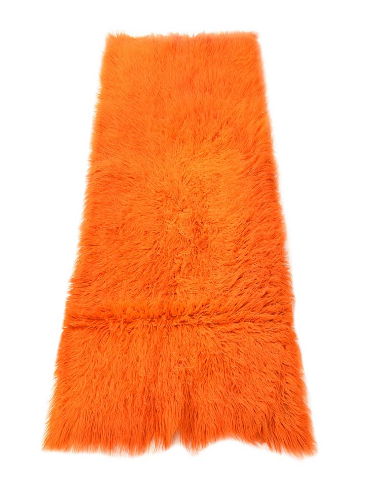 Detail image of  2' 10 x 4' 9  Hand Knotted Moroccan Wool Rug