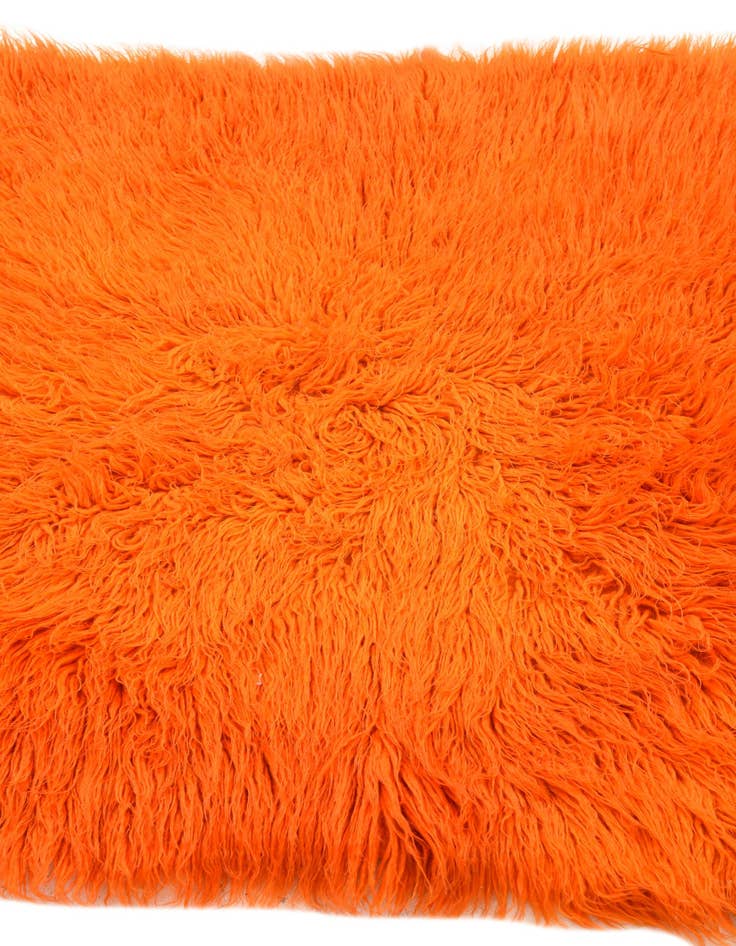 Detail image of  2' 10 x 4' 9  Hand Knotted Moroccan Wool Rug