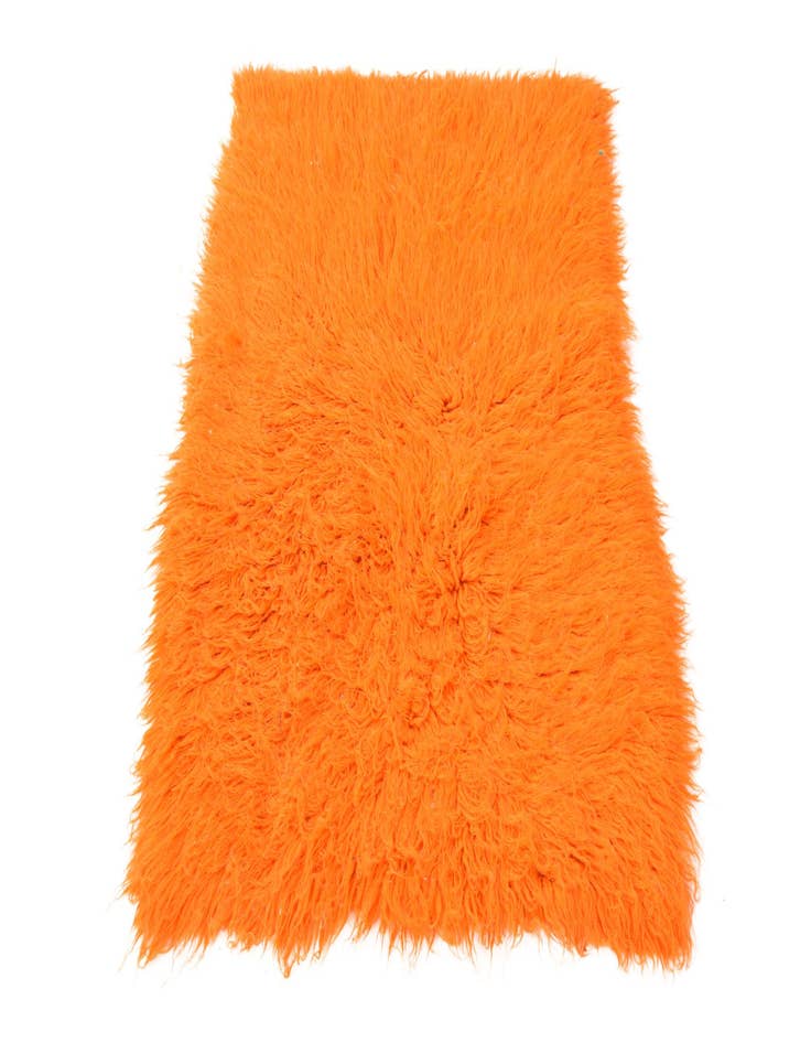 Detail image of  2' 10 x 3' 10  Hand Knotted Moroccan Wool Rug