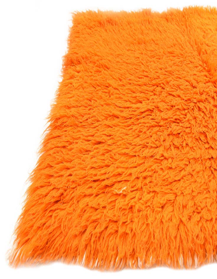 Detail image of  4' 1 x 5' 7  Hand Knotted Moroccan Wool Rug