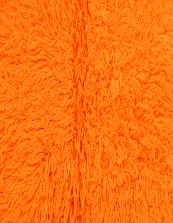 Detail image of  4' 1 x 5' 7  Hand Knotted Moroccan Wool Rug