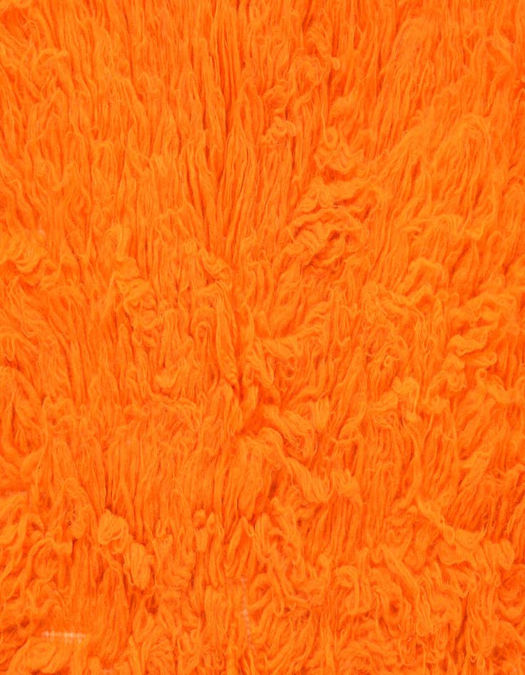 Detail image of  2' 8 x 5'  Hand Knotted Moroccan Wool Rug