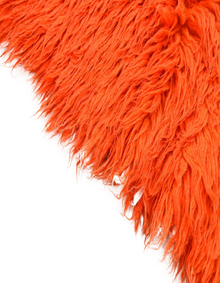 Detail image of  3' 3 x 5' 4  Hand Knotted Moroccan Wool Rug