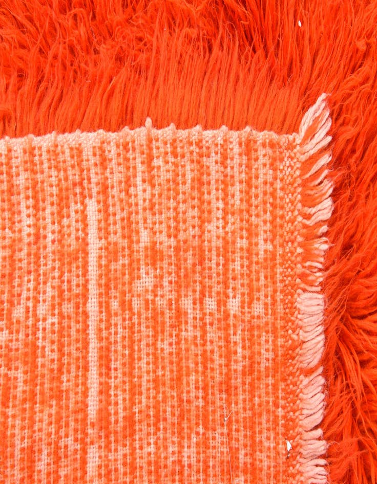 Detail image of  3' 3 x 5' 4  Hand Knotted Moroccan Wool Rug