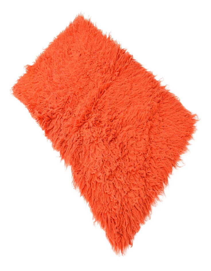 Detail image of  2' 5 x 4' 4  Hand Knotted Moroccan Wool Rug