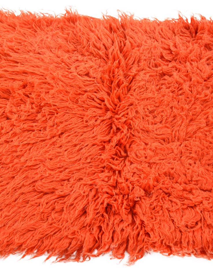 Detail image of  2' 5 x 4' 4  Hand Knotted Moroccan Wool Rug