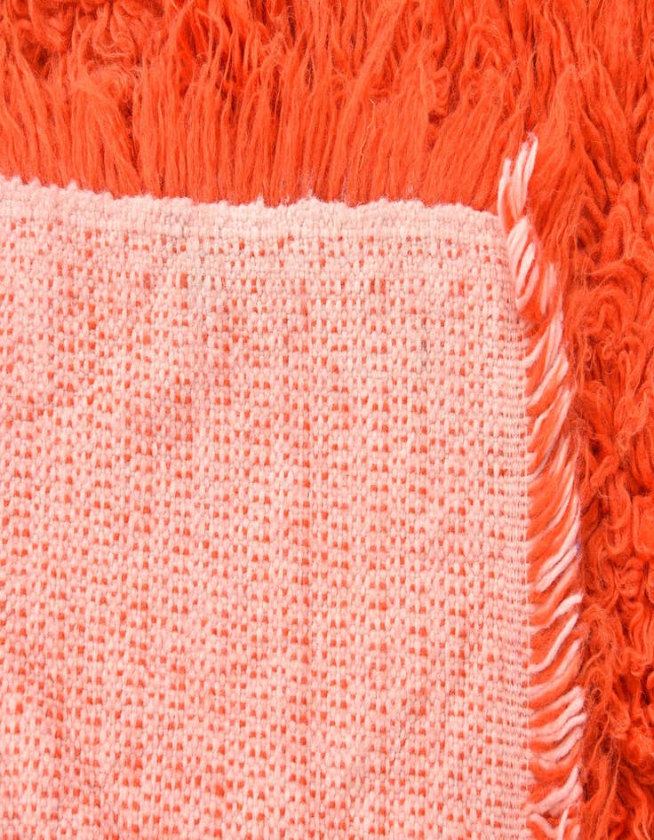 Detail image of  2' 5 x 4' 4  Hand Knotted Moroccan Wool Rug