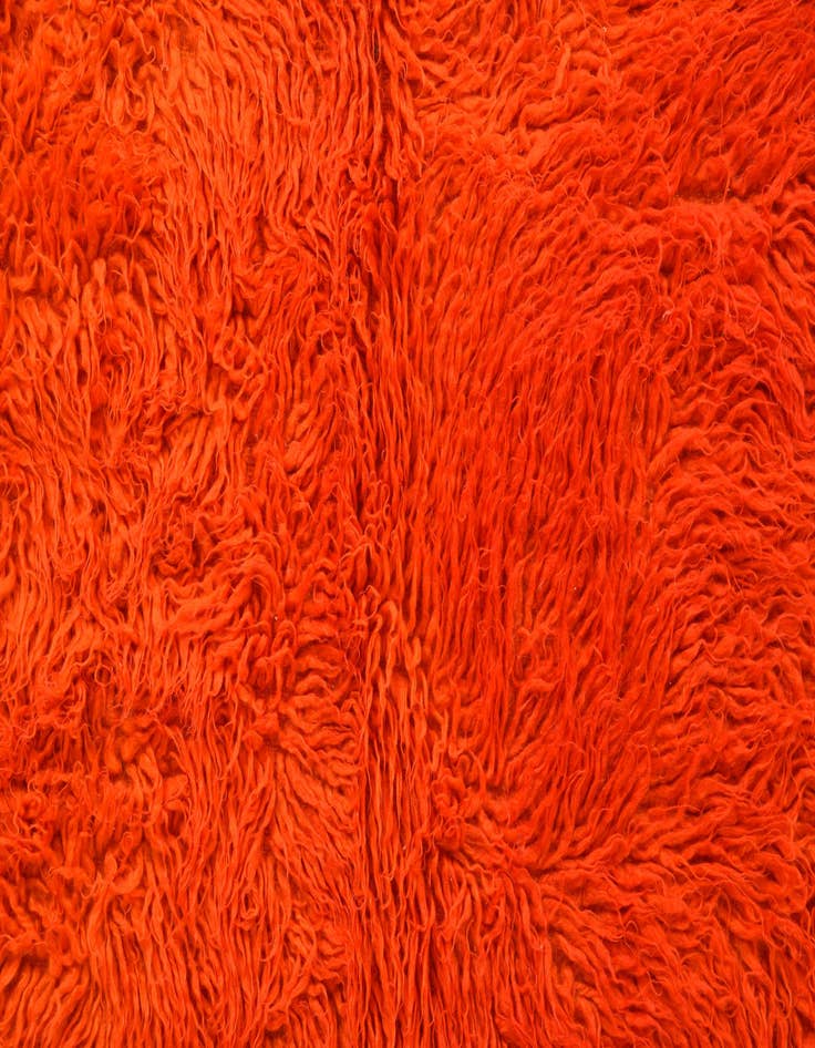 Detail image of  7' 4 x 8' 11  Hand Knotted Moroccan Wool Rug