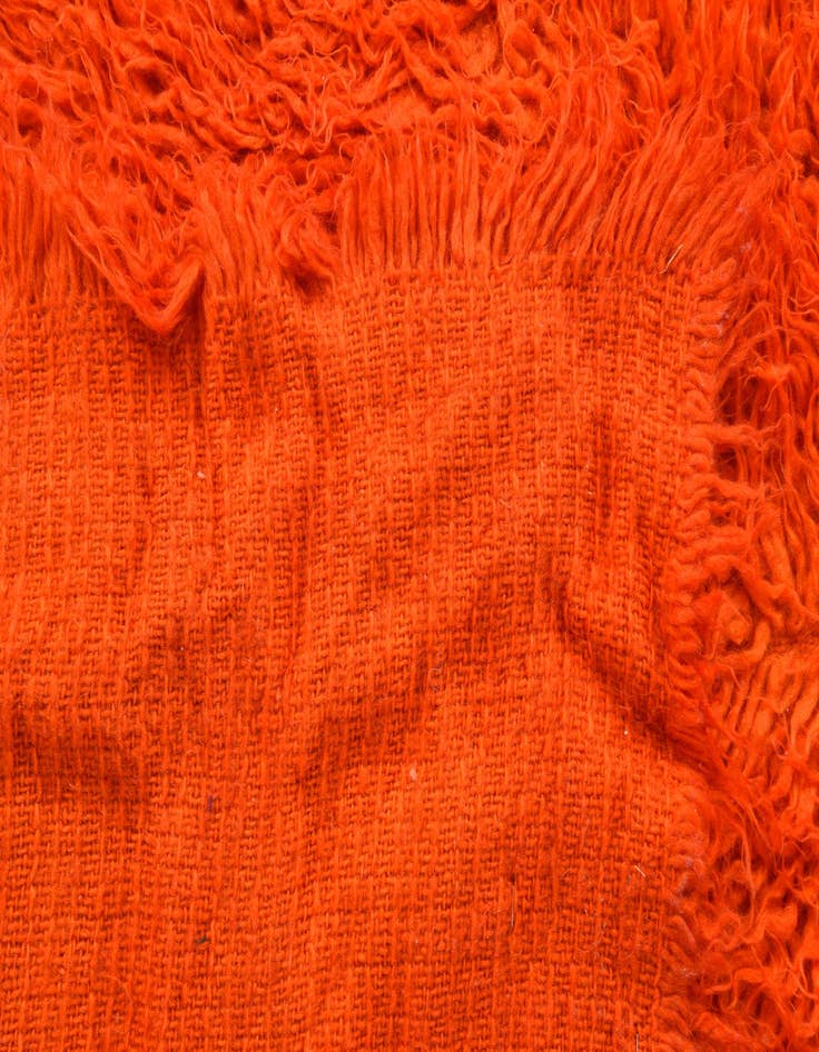 Detail image of  7' 4 x 8' 11  Hand Knotted Moroccan Wool Rug