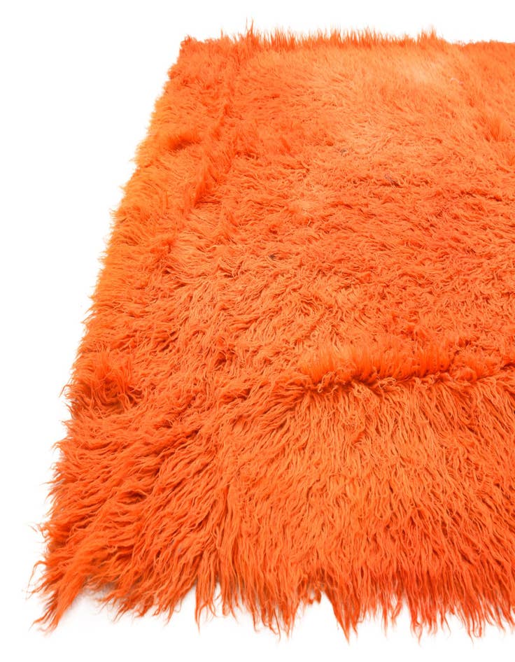 Detail image of  5' 2 x 7' 10  Hand Knotted Moroccan Wool Rug