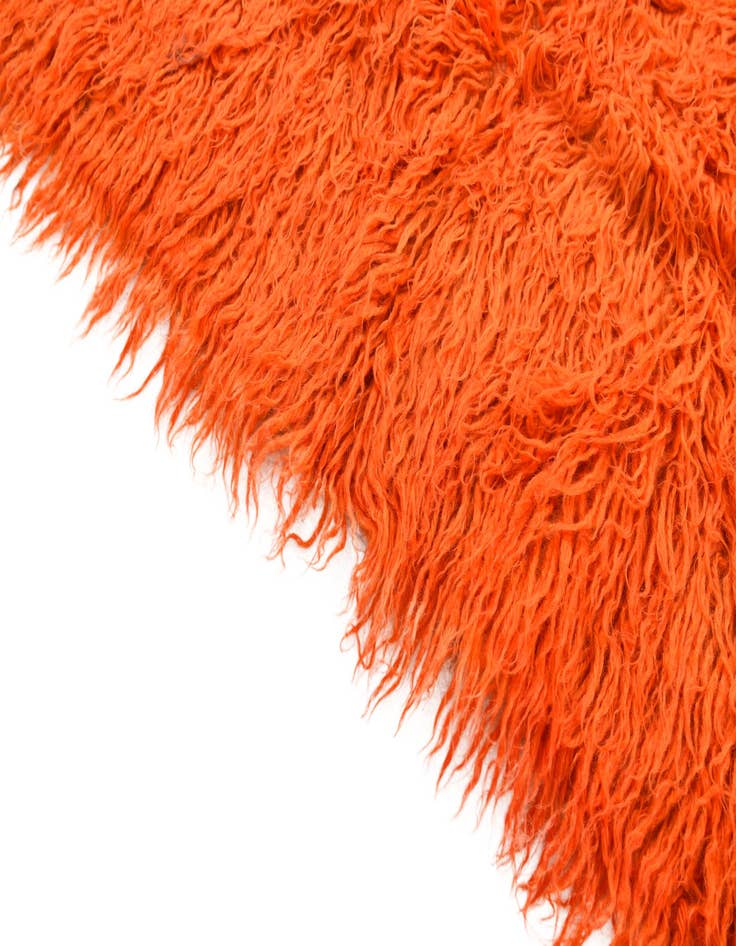 Detail image of  5' 2 x 7' 10  Hand Knotted Moroccan Wool Rug