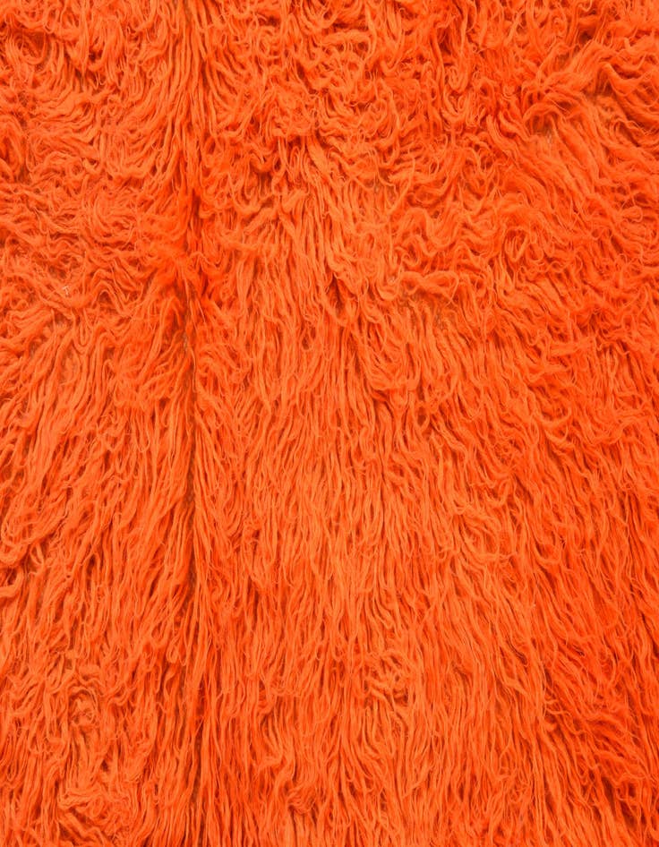 Detail image of  5' 2 x 7' 10  Hand Knotted Moroccan Wool Rug