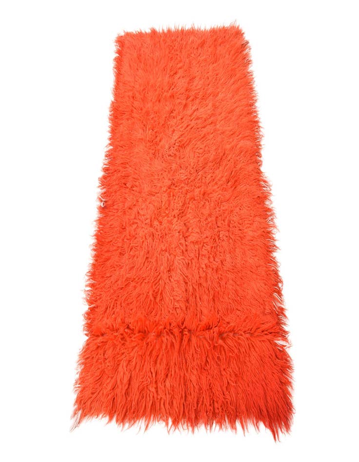 Detail image of  2' 7 x 4' 10  Hand Knotted Moroccan Wool Rug