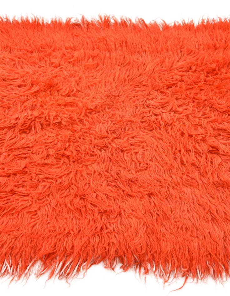 Detail image of  2' 7 x 4' 10  Hand Knotted Moroccan Wool Rug