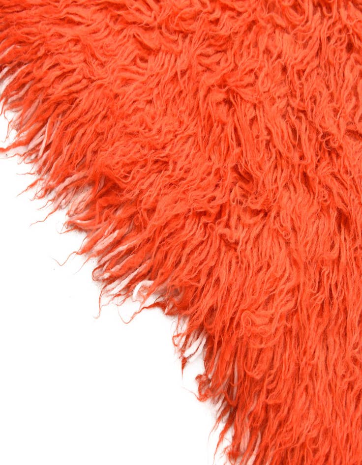 Detail image of  2' 7 x 4' 10  Hand Knotted Moroccan Wool Rug