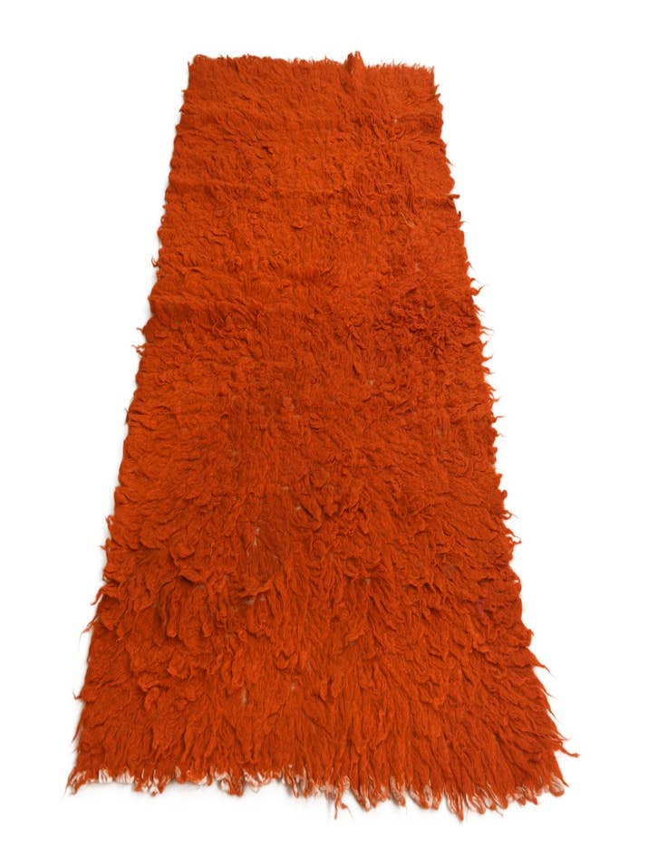 Detail image of  3' 6 x 6' 3  Hand Knotted Moroccan Wool Rug