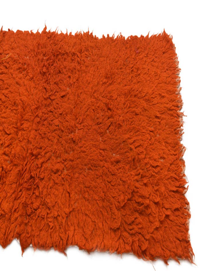 Detail image of  3' 6 x 6' 3  Hand Knotted Moroccan Wool Rug