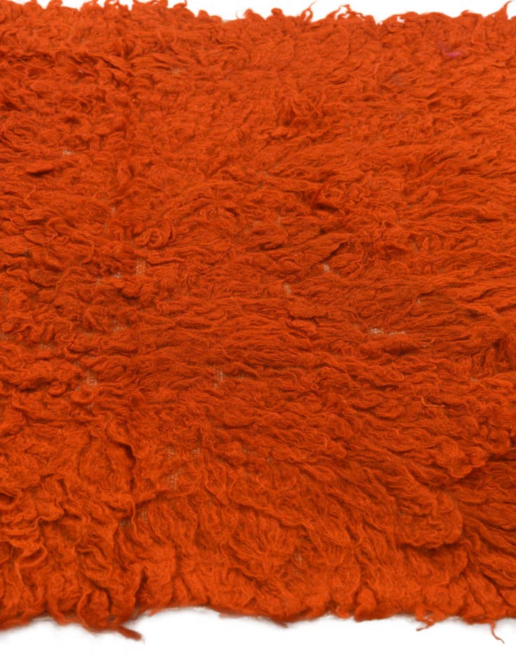 Detail image of  3' 6 x 6' 3  Hand Knotted Moroccan Wool Rug