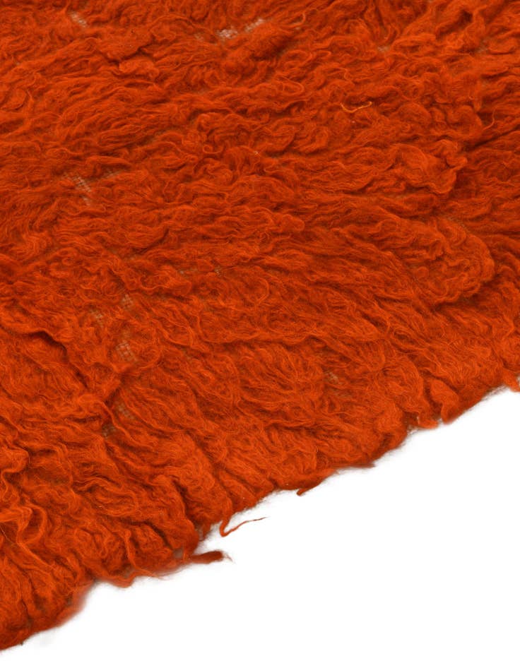 Detail image of  3' 6 x 6' 3  Hand Knotted Moroccan Wool Rug