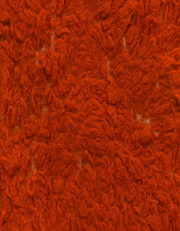 Detail image of  3' 6 x 6' 3  Hand Knotted Moroccan Wool Rug