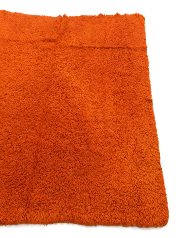 Detail image of  5' x 6' 5  Hand Knotted Moroccan Wool Rug