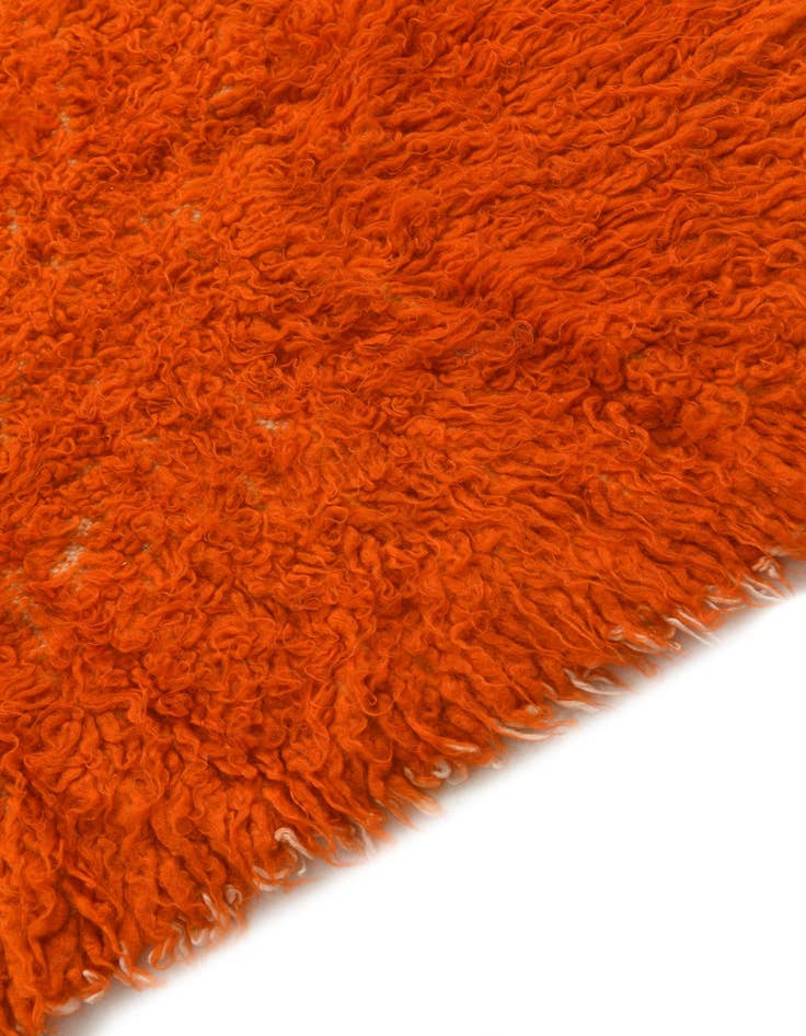 Detail image of  3' 1 x 4' 9  Hand Knotted Moroccan Wool Rug