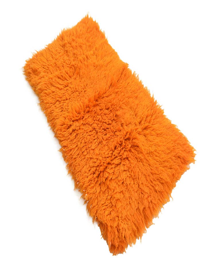 Detail image of  2' 7 x 4' 9  Hand Knotted Moroccan Wool Rug