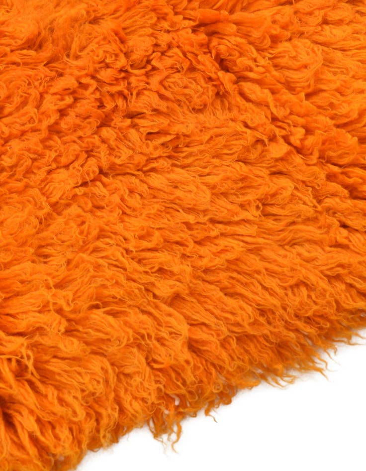 Detail image of  2' 7 x 4' 9  Hand Knotted Moroccan Wool Rug