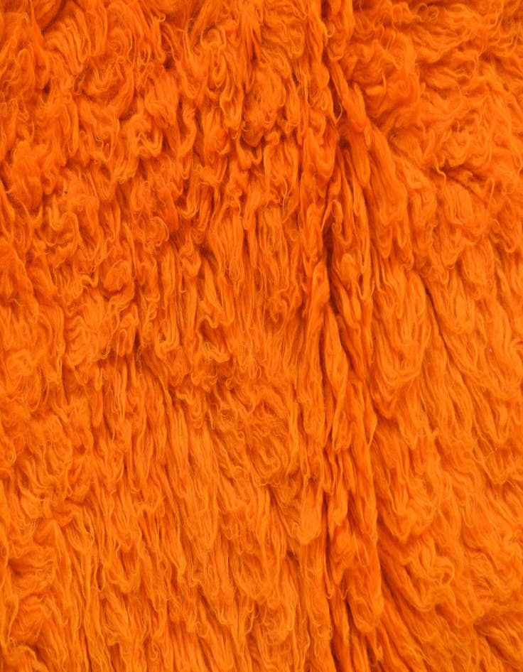 Detail image of  2' 7 x 4' 9  Hand Knotted Moroccan Wool Rug