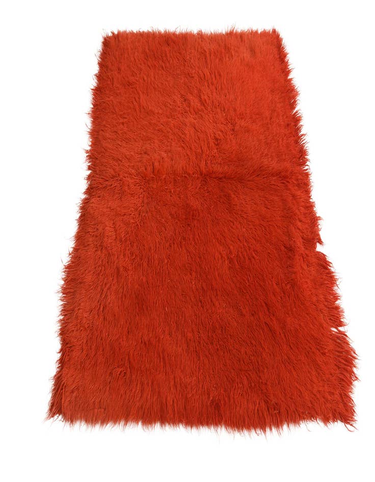 Detail image of  4' 2 x 5' 10  Hand Knotted Moroccan Wool Rug