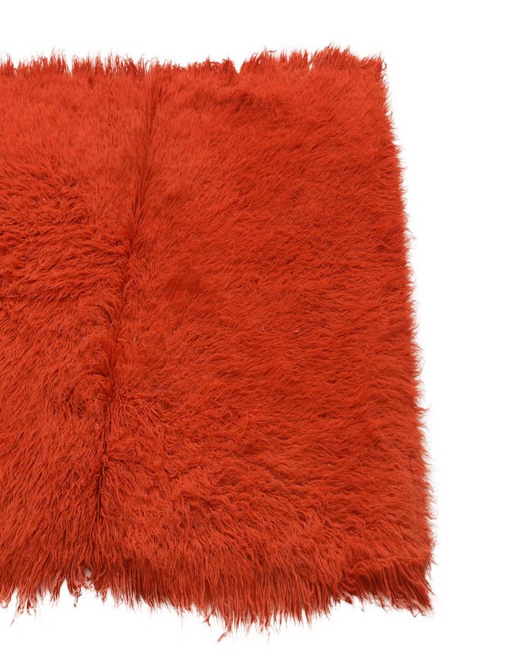 Detail image of  4' 2 x 5' 10  Hand Knotted Moroccan Wool Rug