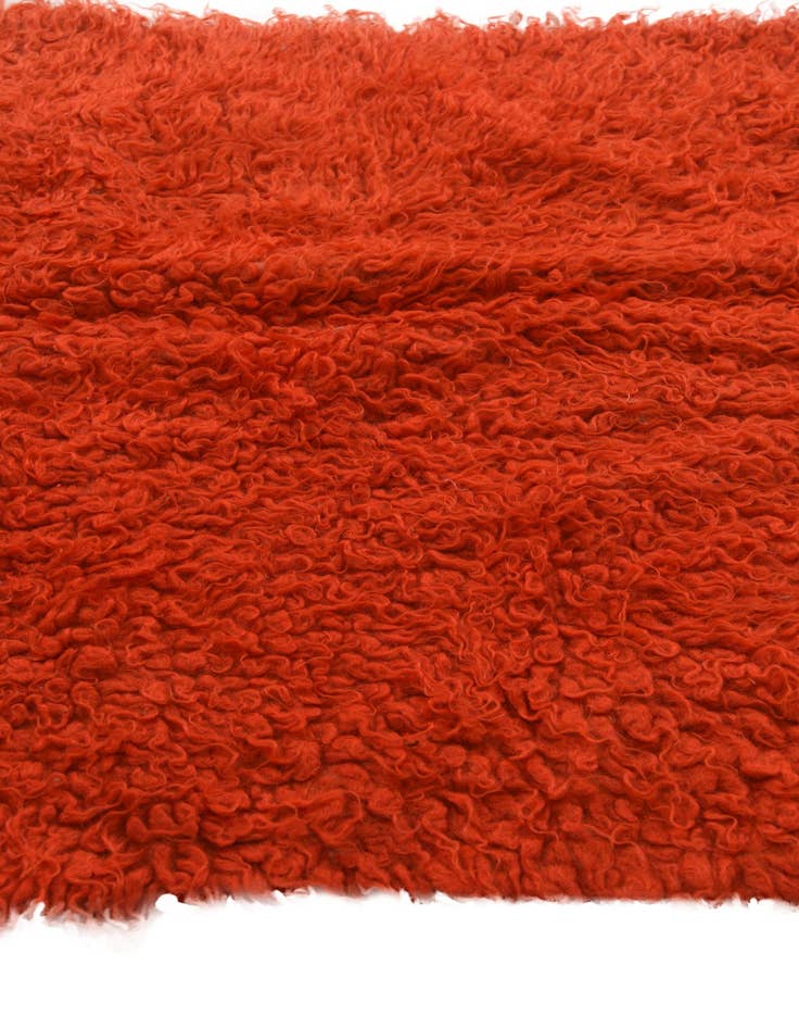 Detail image of  2' 8 x 5'  Hand Knotted Moroccan Wool Rug