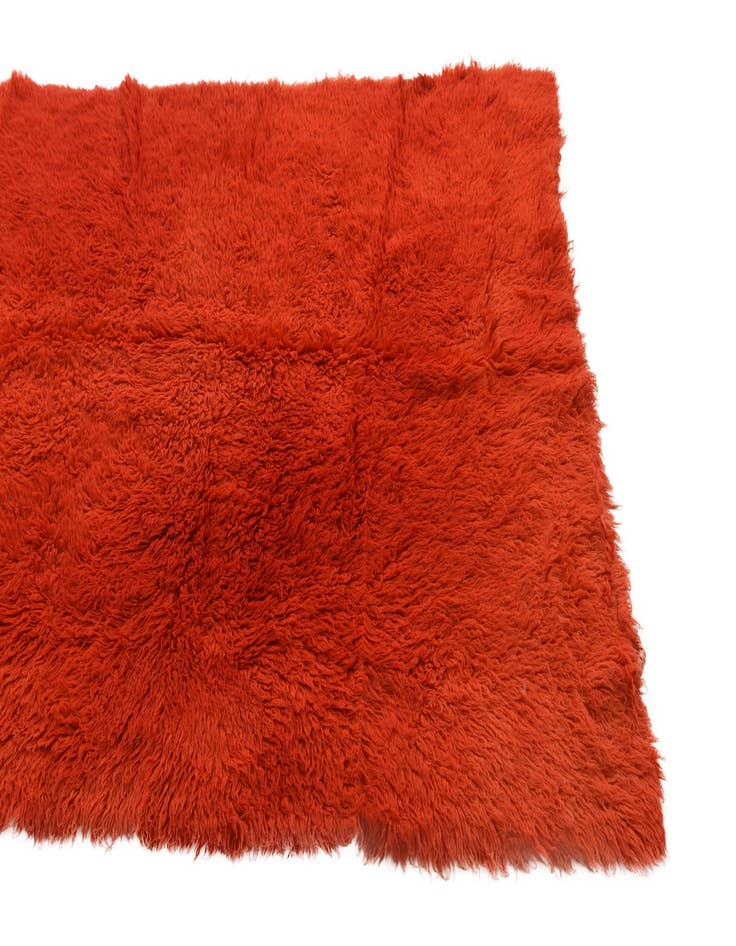 Detail image of  4' 10 x 6' 8  Hand Knotted Moroccan Wool Rug