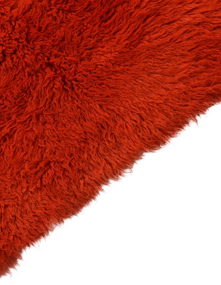 Detail image of  4' 10 x 6' 8  Hand Knotted Moroccan Wool Rug