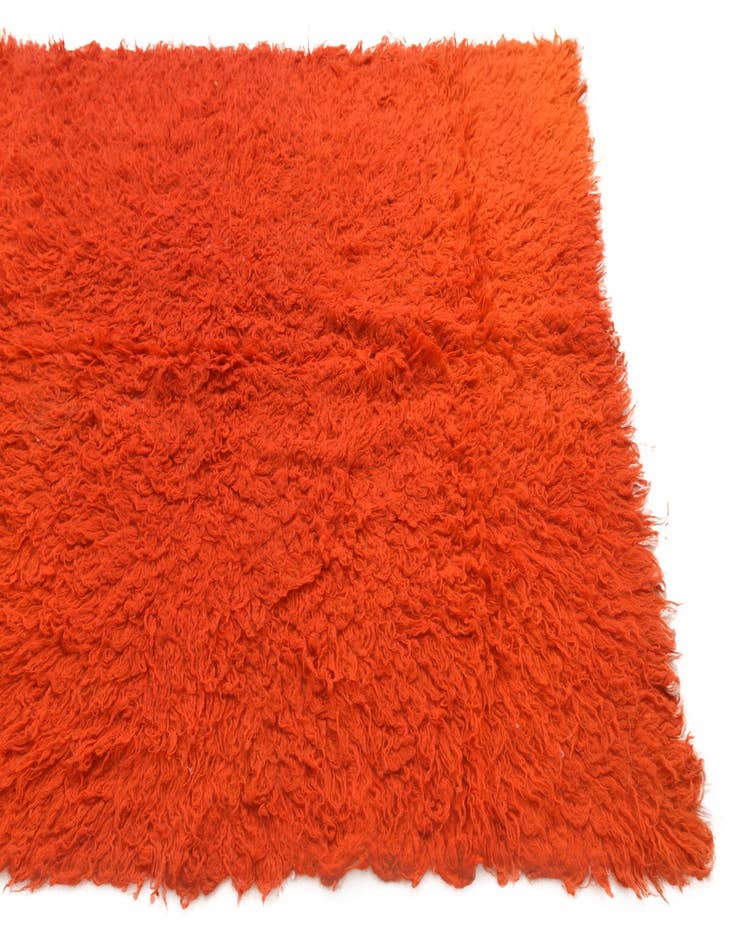 Detail image of  4' 9 x 6' 7  Hand Knotted Moroccan Wool Rug