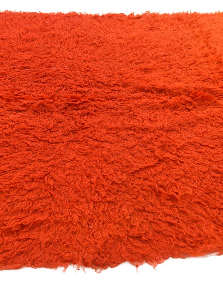 Detail image of  4' 9 x 6' 7  Hand Knotted Moroccan Wool Rug