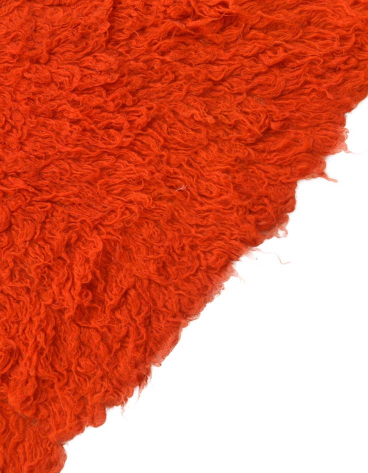 Detail image of  4' 9 x 6' 7  Hand Knotted Moroccan Wool Rug